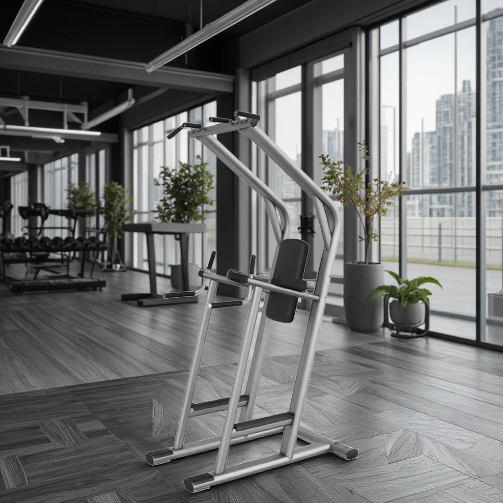 

Multipurpose Gym Fitness Equipment Chin Dip Leg Lift and Knee Lift Pull-up Station Bodybuilding Strength Training