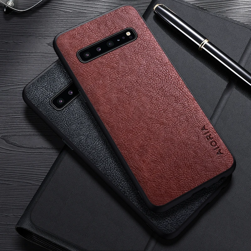 Fall Für Samsung Galaxy S10E Lite S10X 4G 5G Luxus Leder Business Abdeckung Für Samsung Galaxy S10 Plus Fall