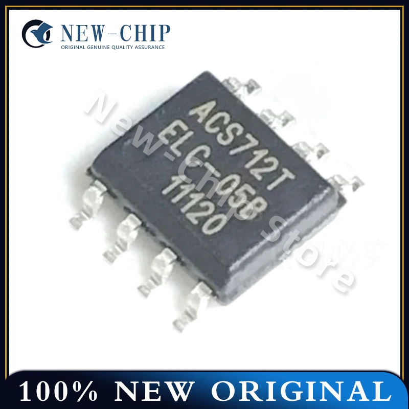 

50PCS-200PCS/LOT ACS712ELCTR-05B-T ACS712ELCTR SOP-8 NEW ORIGINAL