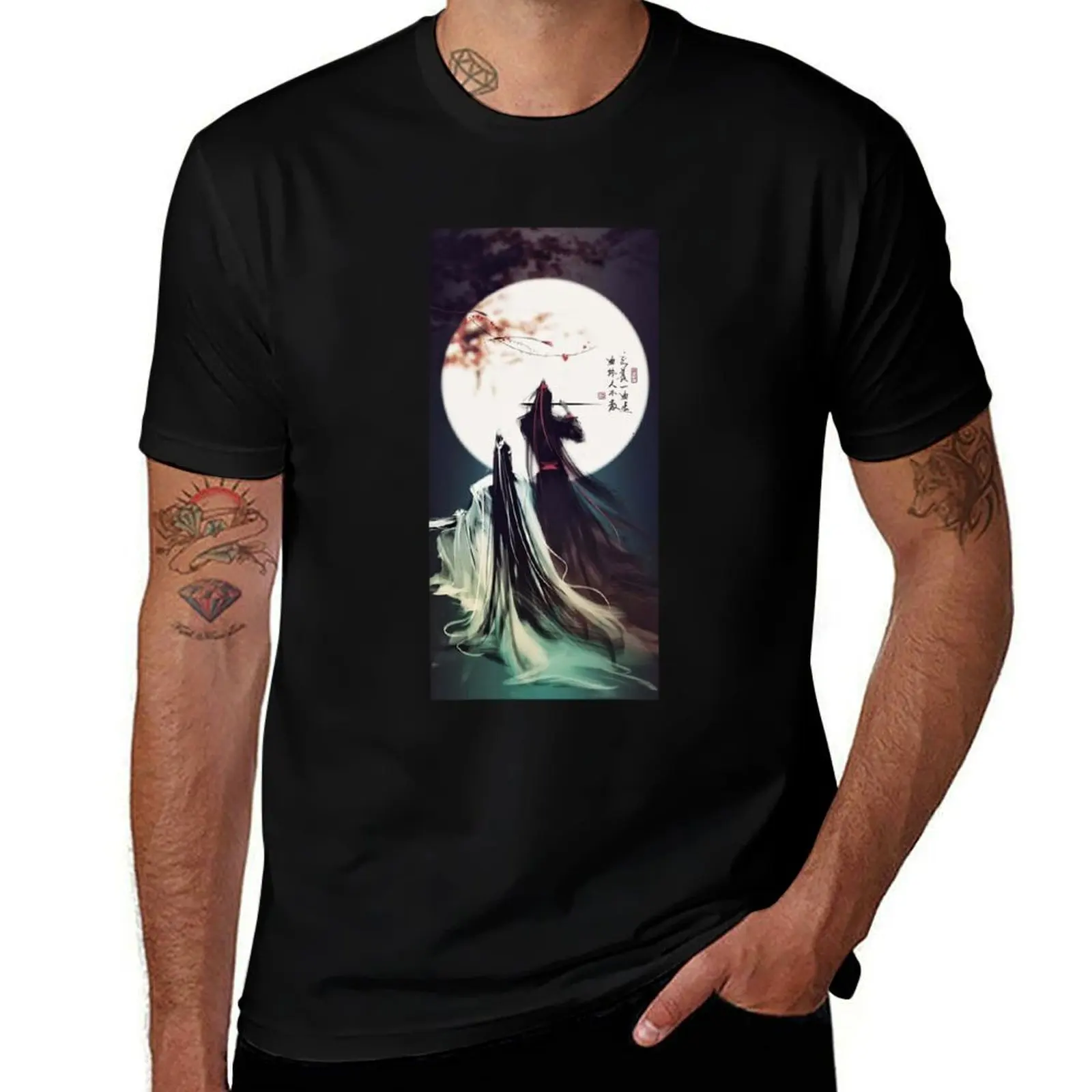 Mo Dao Zu Shi Fanart T-Shirt Soft Touch Basic Cotton T-Shirt