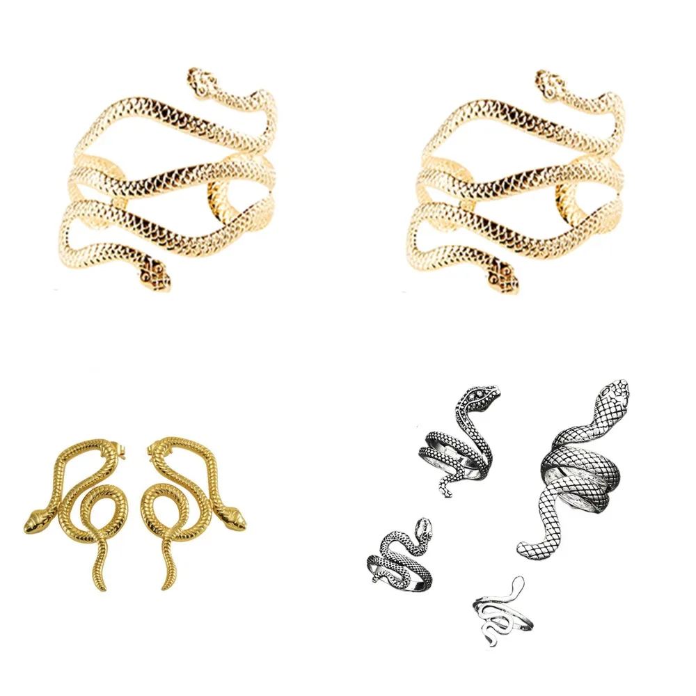 

PESENAR Vintage Egyptian 4-Piece Ensemble, Nostalgic Nile Civilization Style Suitable for Themed Events/Display