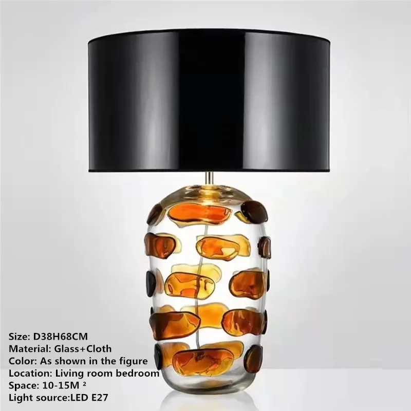 POLLY Nordic Glasur Tischlampe Moderne Kunst Wohnzimmer Schlafzimmer Studie Hotel LED Persönlichkeit Originalität Schreibtisch Licht