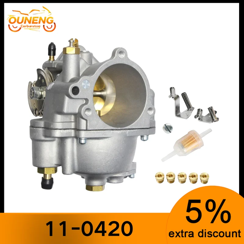 

Motorcycle Carburetor For 11-0420 Cycle Super E Shorty Harley Big Twin&Sportster 11-0420 Tour Low Super Wide Electra Glide Carb