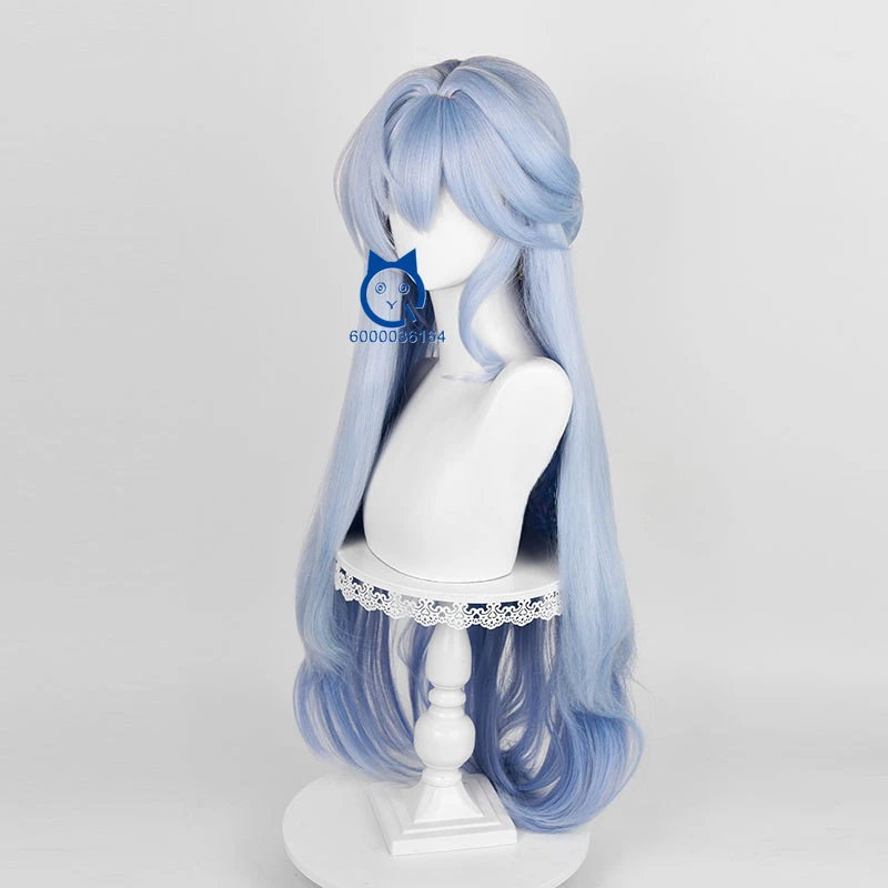 Honkai Star Rail Robin Hot Cosplay Wig Degree of Adaptability Long Blue Gradient Wig Game Comic Con Heat Resistant Synthetic Wig