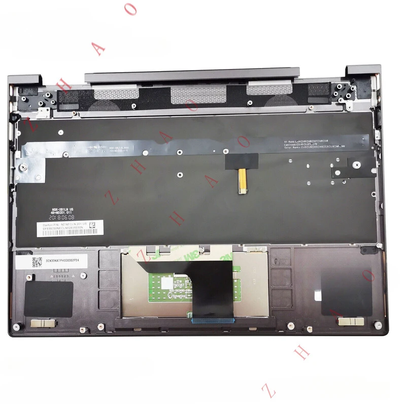 Z  942040-001 New For HP Spectre X360 13-AE TPN-Q199 Palmrest US Backlit Keyboard