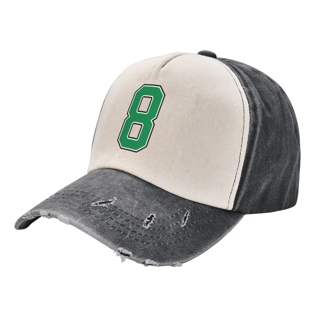 8 number, green lucky sports eight Baseball Cap Streetwear Sports Cap Designer Hat Hat Baseball Cap For Girls Men's