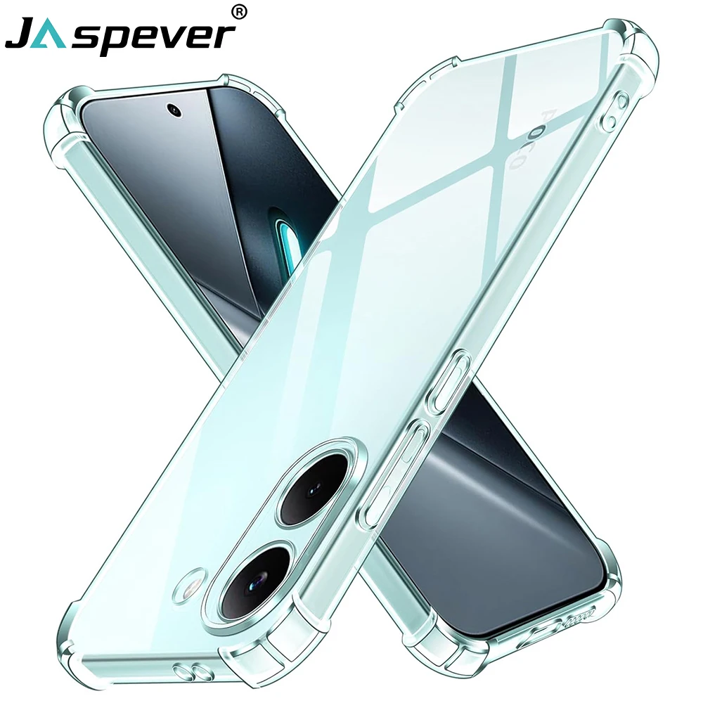 Shockproof Transparent Soft Case For Xiaomi POCO X8 Pro Max X7 X6 X5 F8 F7 Ultra F6 F5 Pro Clear Silicone Ultra-Thin Back Cover