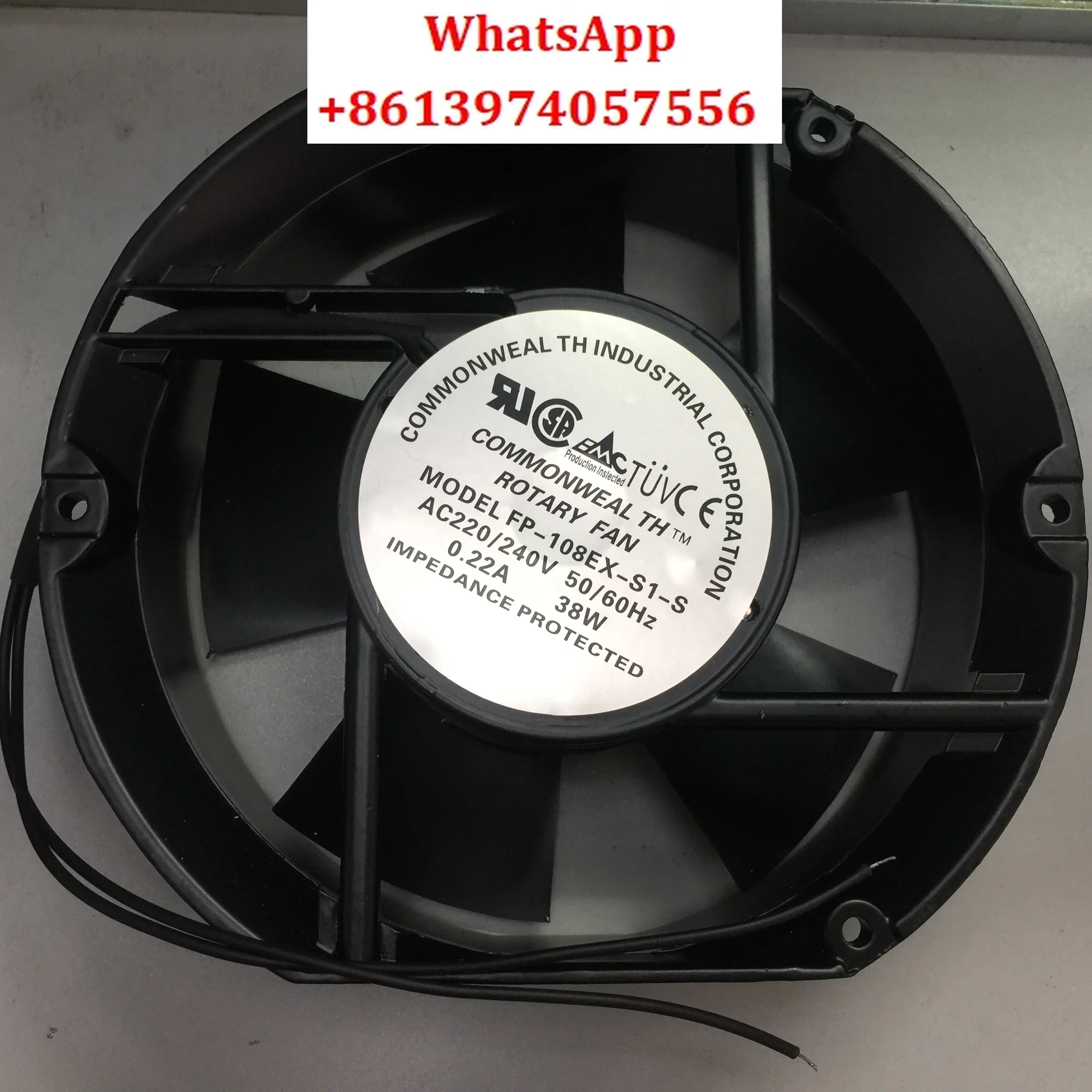 Working in Axial flow fan FP108-EX-S1-B cabinet cooling AC220VAC 380V/38W elliptical 1725 fan
