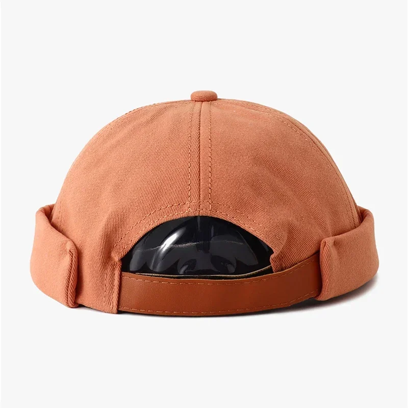 Fashion Unisex Brimless Hat Breathable Letter Embroidery Beanie Hat Outdoor Men Women Adjustable Casual Docker Cap Hip Hop Hats