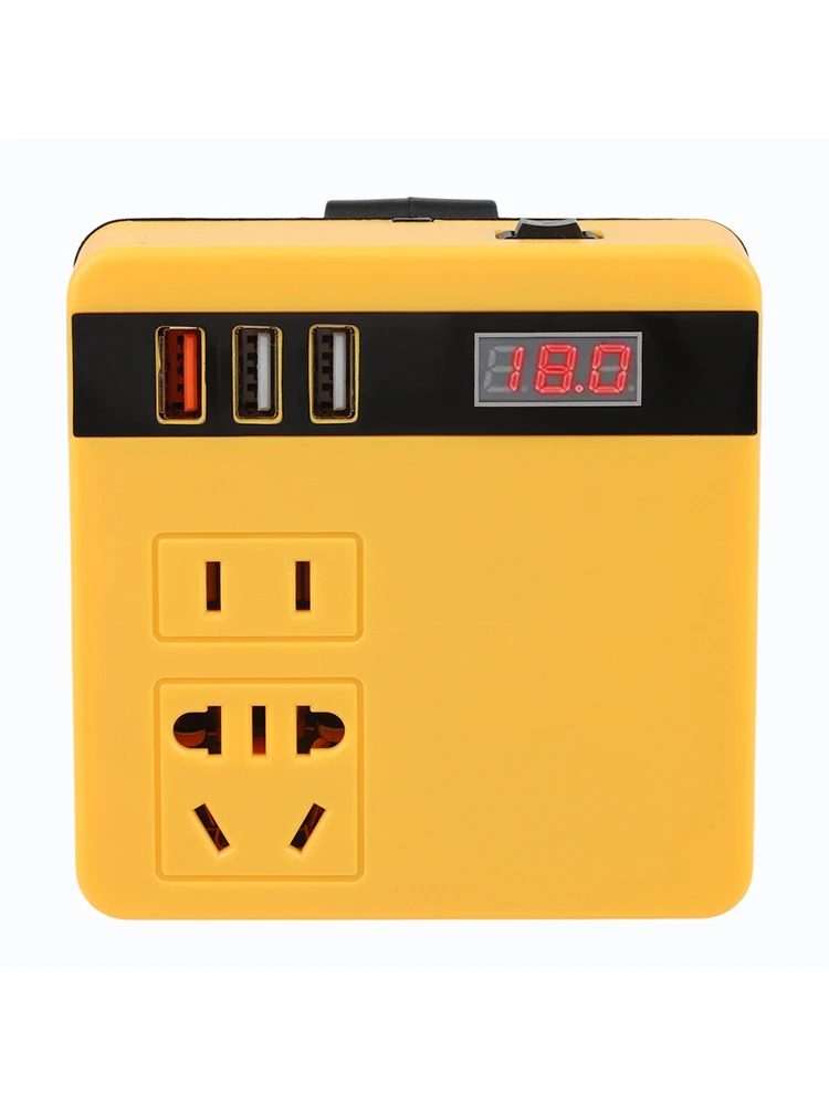 DC To AC Converter 120W Inverter 105 * 100 * 67mm Multi-function Inverter Safety Protection Systems Wide Applications