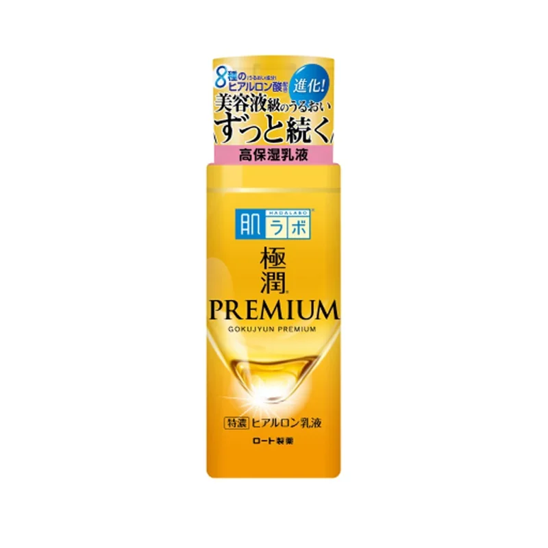 Japan Hada Labo Gokujyun Premium Gold Extra Rich Lotion 140ml 5 Types Hyaluronic Acid High Hydration Moisture Skin Care Domestic