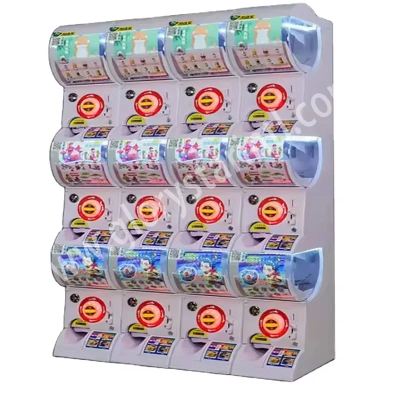 

Пластиковый мини-торговый автомат с жетоном, трехслойная игрушечная капсула, призовой автомат, игривая игрушка, капсульная игрушечная машина
