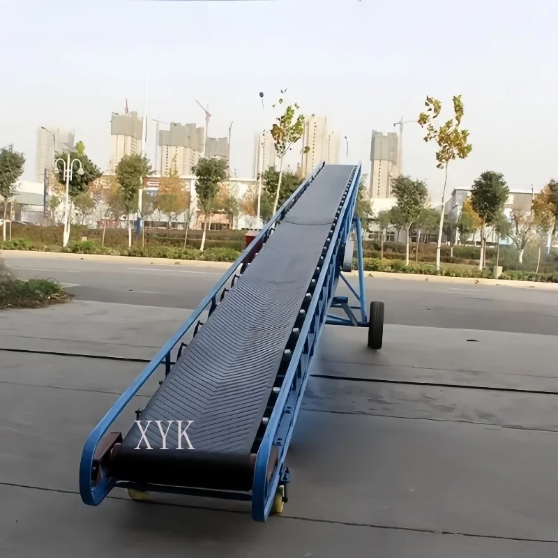 Mining Powder Mobile Belt Conveyor B500 B650 Custom Machine For Medium Long Distance Ore Material Transportation Mining Work