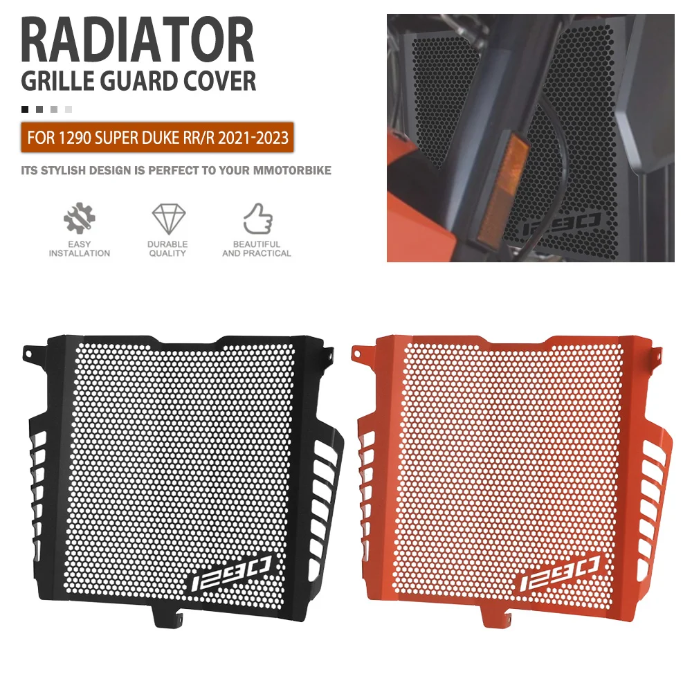 

Radiator Guard For 1290 Super Duke RR 1290 Super Duke R 2021 2022 2023 Motorcycle Radiator Grille Cover Protector Accessories