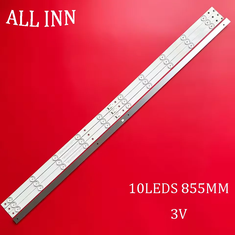 

4pcs LED Backlight strip For LED43D7200I LE43A509A LU43V809 UHD43D5000ISX KHP200640C LB43006 LB-C430F14-E1-L-G1-SE1 SE2 A G2