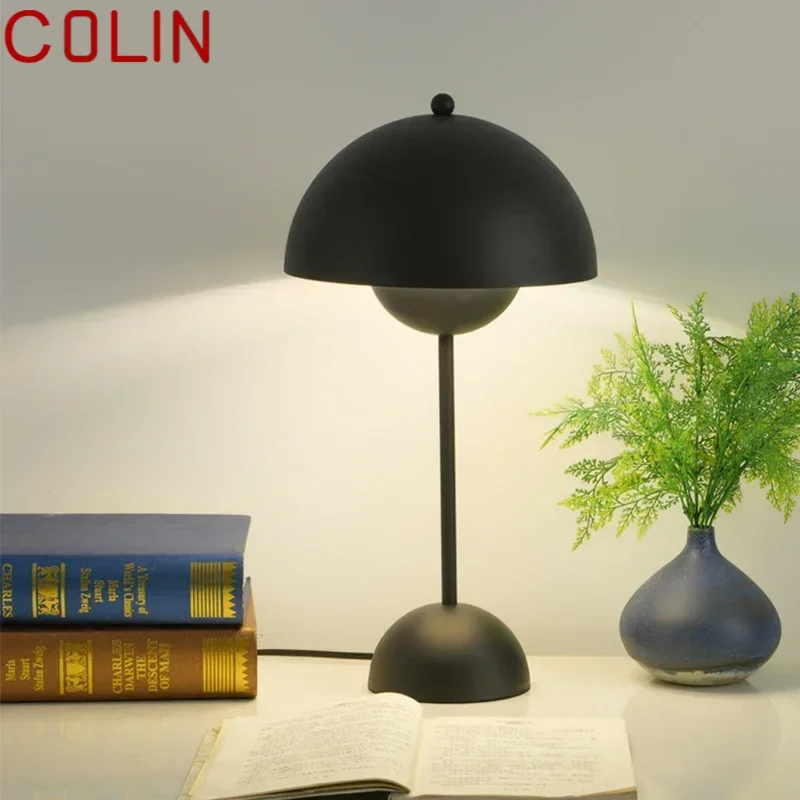 COLIN  Nordic Table Lamp Modern minimalism Living Room Bedroom Study LED Originality Bedside Desk Light