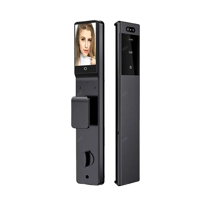 3D Structured Light Face Recognition Smart Door Lock Multiple Unlock Methods Waterproof Security Lock for Smart Home