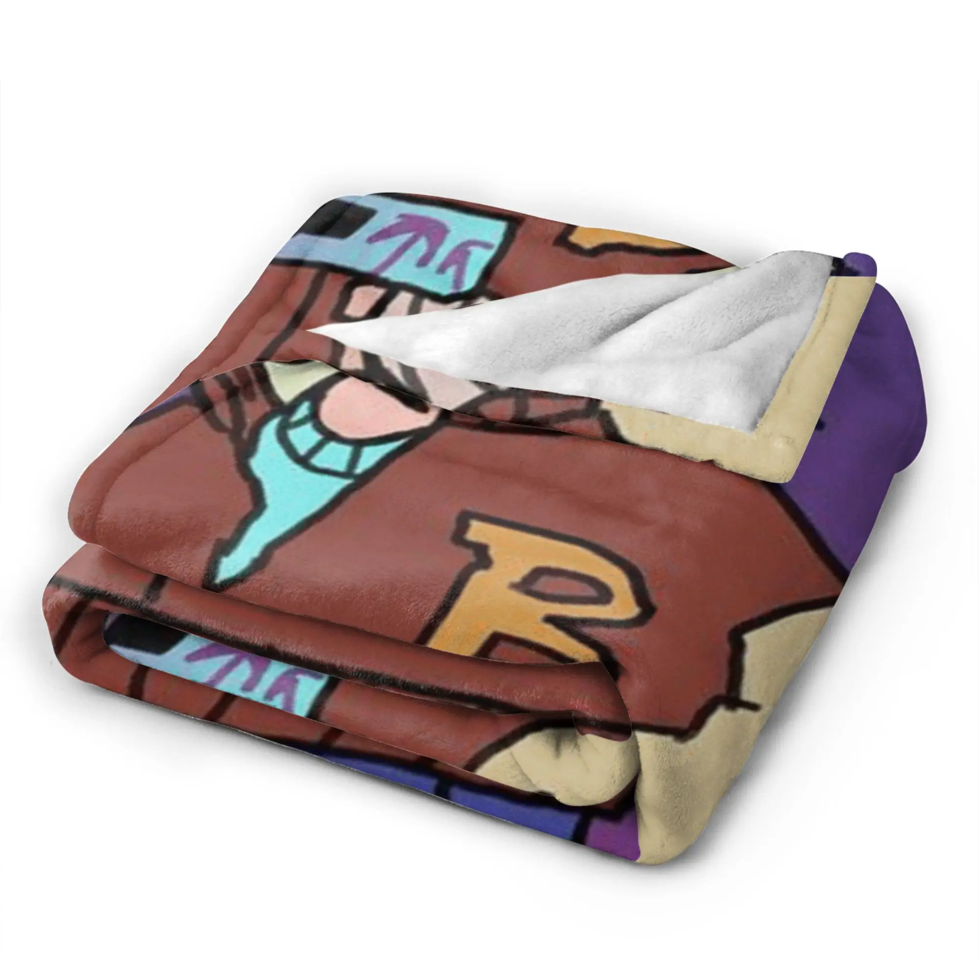 لينة الدافئة بطانية الفتيات الفتيان التخييم الخط الساخن ميامي الفراش يلقي لعبة الفانيلا المفرش لغرفة المعيشة مضحك غطاء سرير أريكة #5