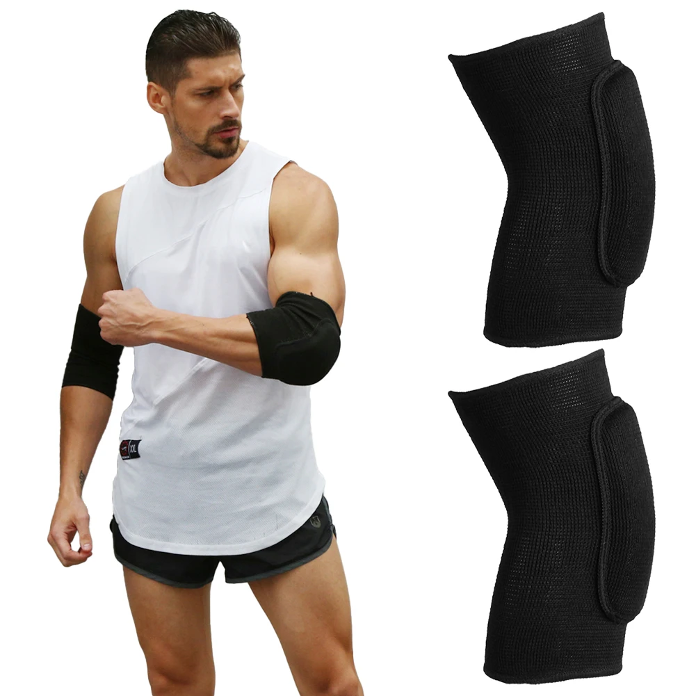 

8Pairs Elbow Pads Protective Guard Compression Elbow Support for Powerlifting Gym and Fitness
