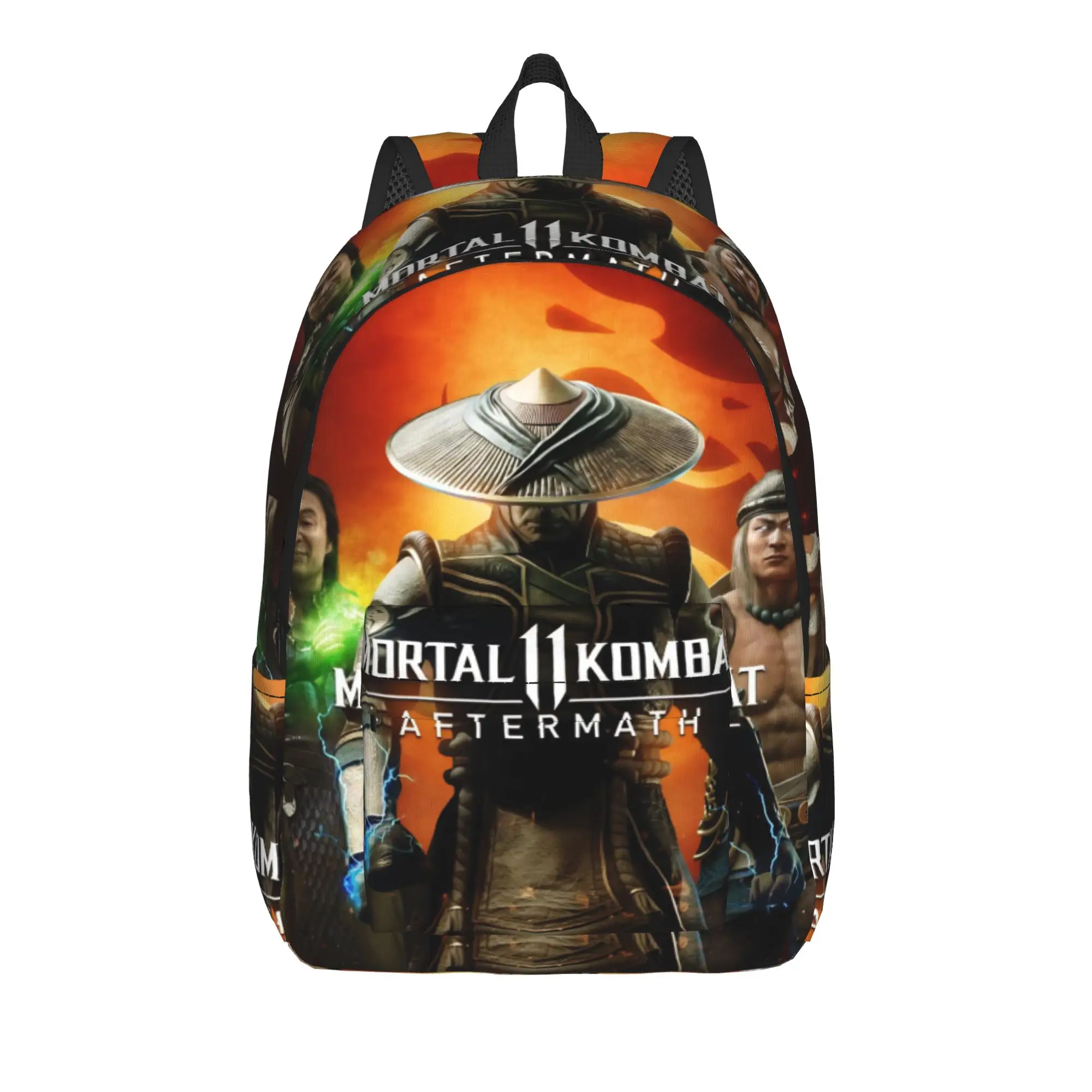 

Mortal Kombat II Moive 2026 Backpack for Men Women Fashion High School Work Daypack College Canvas Bags Outdoor