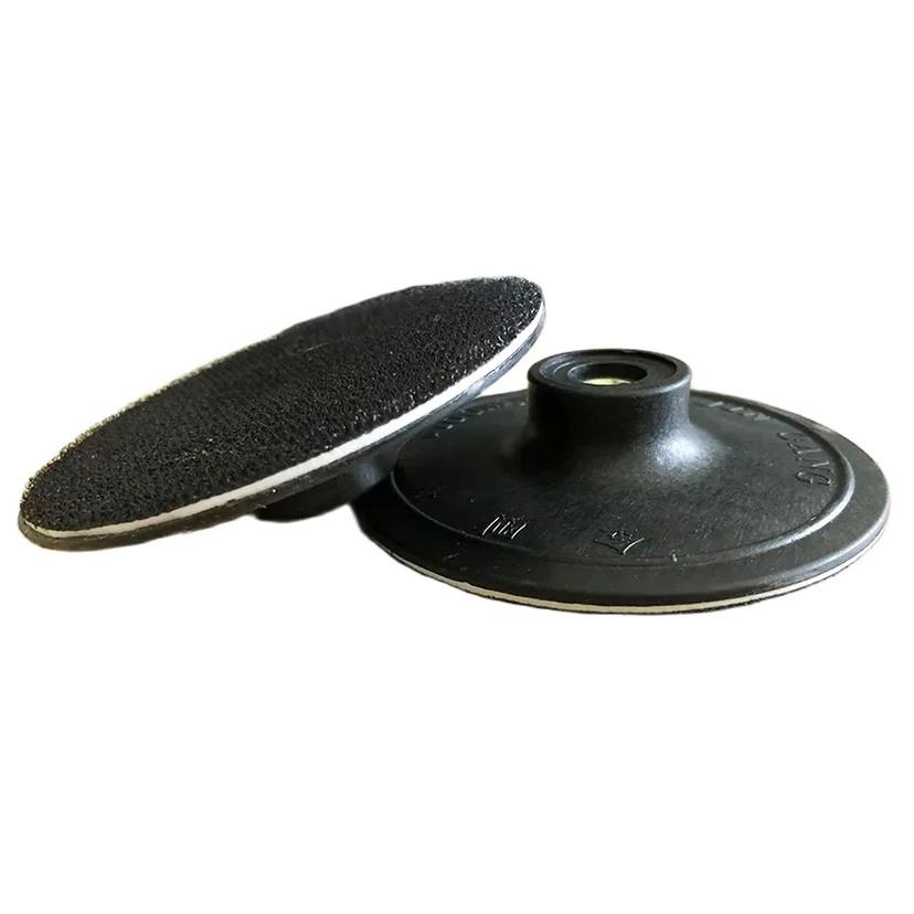 

4 inch 100mm Plastic Backing Plate Hook & Loop Polishing Buffing Pad Backer Pads For Grinder Machine and Polishing Pads