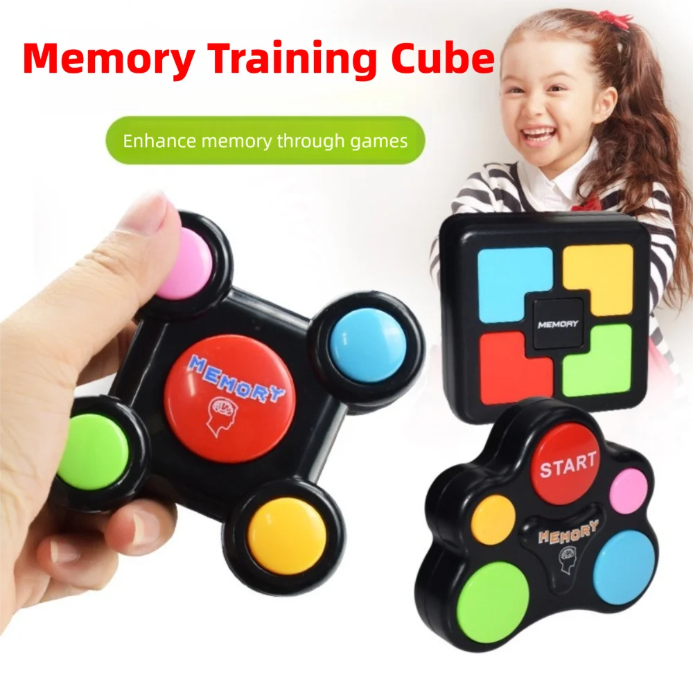 High Quality LED Light Simon Game Sound Effect Competitive Interactive Toys Multi-Person Memory Game Machine Educational Play