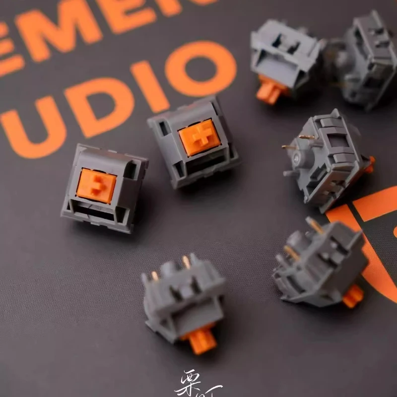 

R2 Ash Switches Keyboard 42g 52g Bottom Touch Original Factory Lubrication Gaming Axis Suitable for MX Mechanical Keyboard Shaft