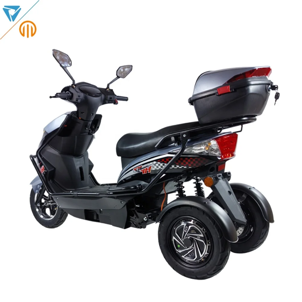 2024 /SKD High Quality Electric Tricycle Low Speed 60V 3 Wheels   1000W For Adults