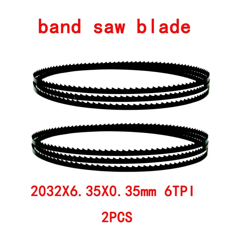 2PCS Band Saw Blade  80 x 1/4inch x6 TPI Bandsaw Blades for Sears Craftsman 12