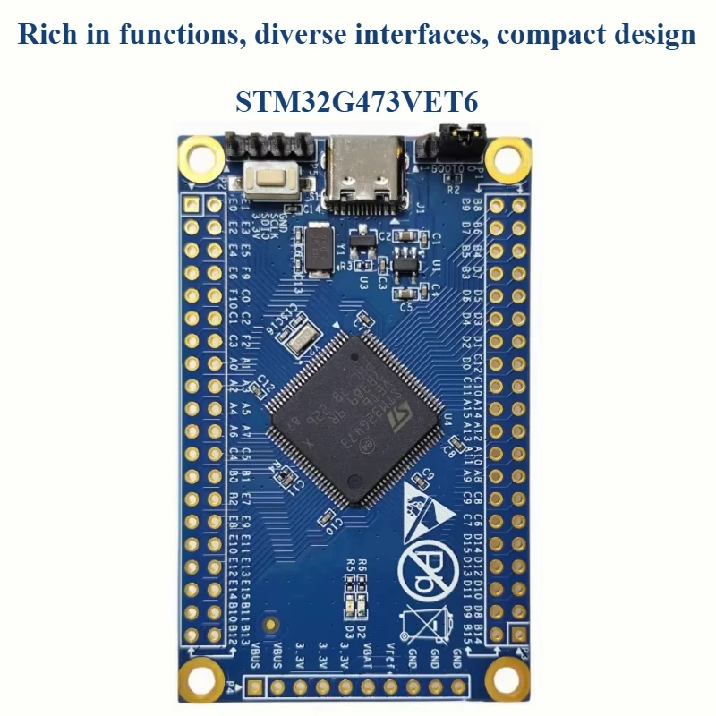 STM32G4 Mindestsystem-Kernplatine, STM32G473, STM32G473VET6, Entwicklungsplatine – Detail 1