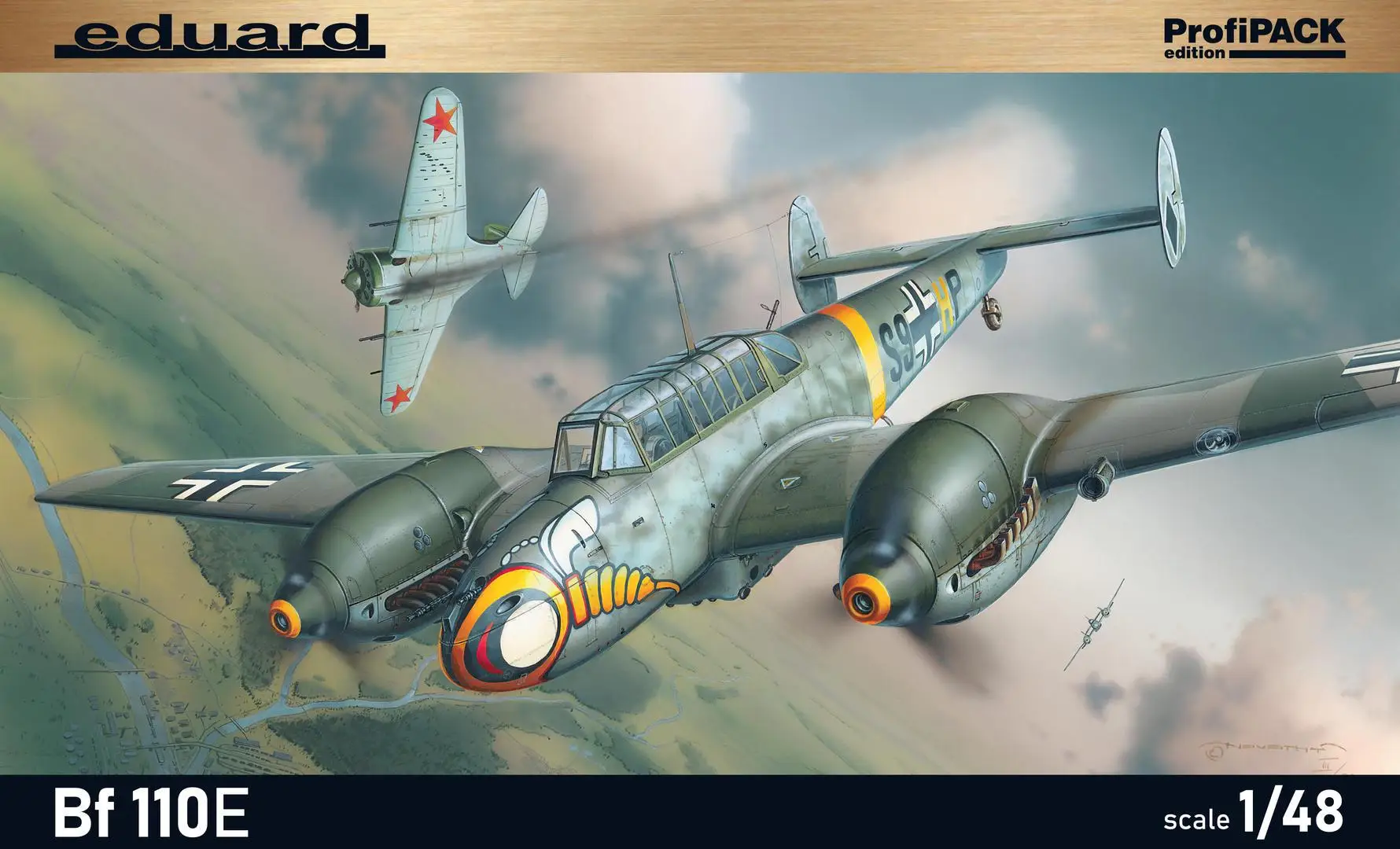 Eduard 8203 1/48 Bf110E ProfiPACK (Plastic model)