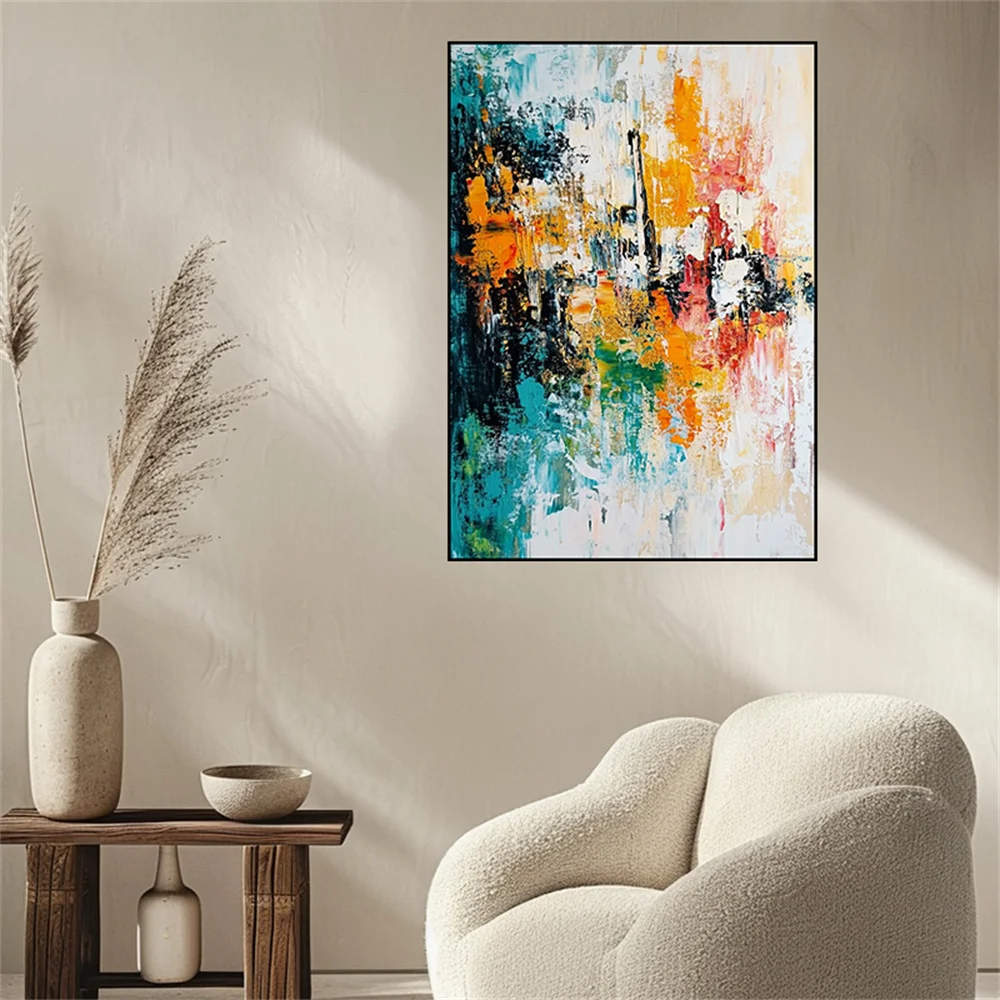 Morden Hand Painted Brown Oil Painting On Canvas Nude Naked Woman Wall Art For Living Room Home Decoration Pictures Gift