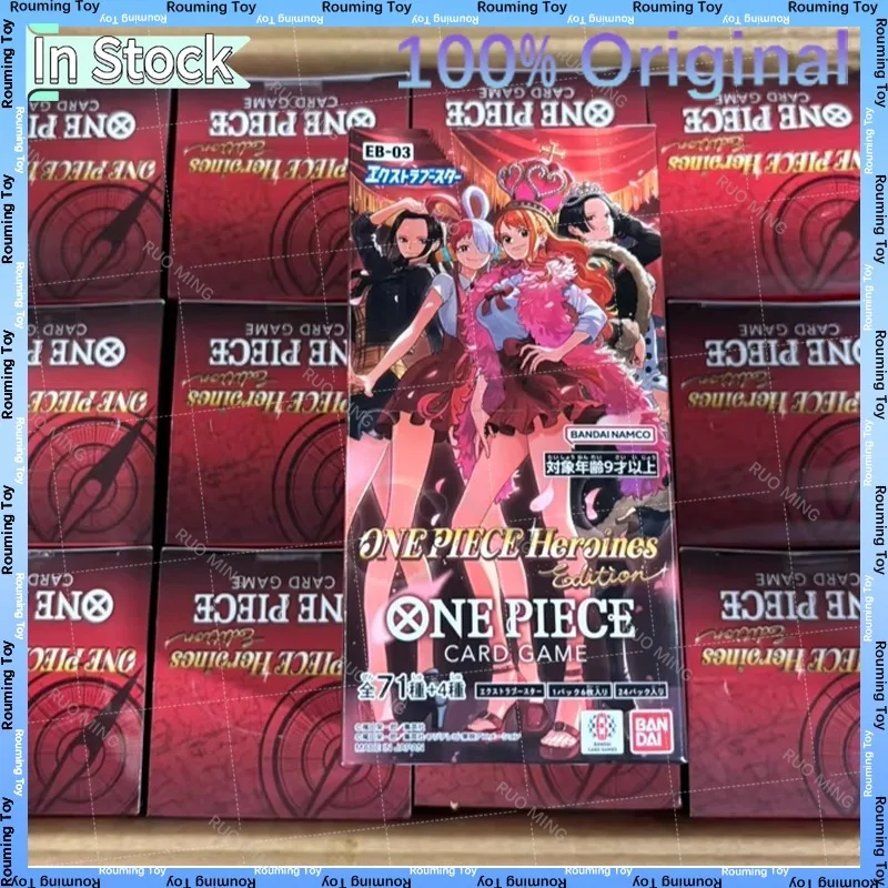 

In Stock Original One Piece Anime Card TCG Trading Game Japanese EB03 Awakening of The New Era Tcg Collection Card Child Toy