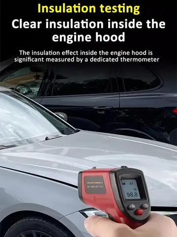 För Skoda Octavia Scout Laura 1Z MK2 2004~2013 Bil Värmeisolering Huv Ljudmatta Ljudisolerande Brandskydd Biltillbehör 10 best sales Octavia Scout - №3