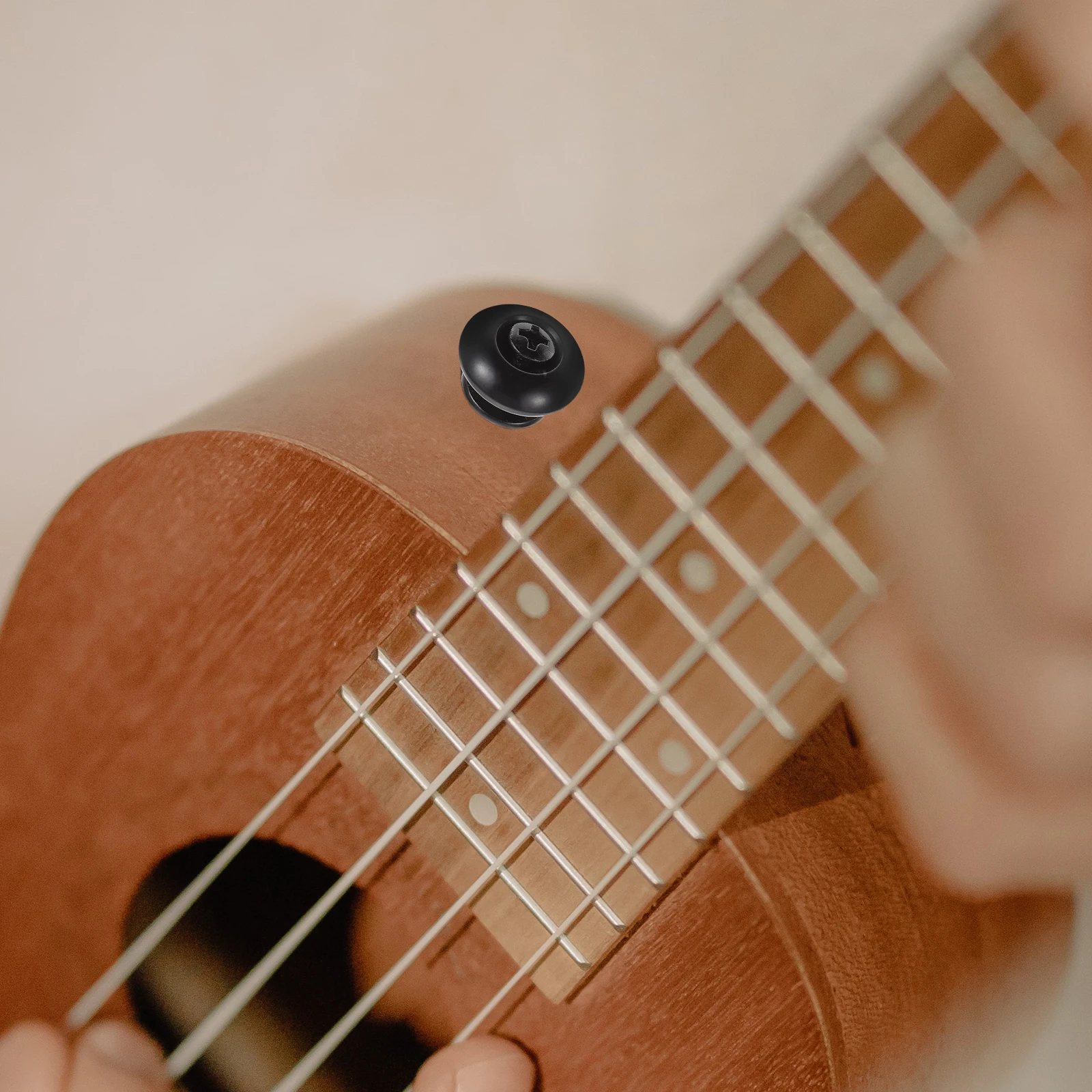 

6 pcs Strap Buckles For Electric Guitar Ukulele Small Mounting Fixators Music Music Instrument Accessory Instrument Accessory