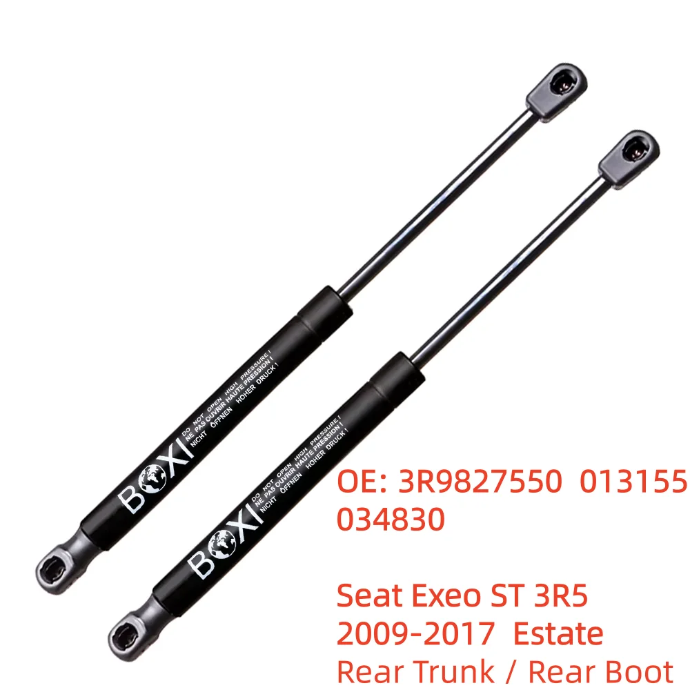 BOXI 2pcs Rear Boot Shock Gas Spring Lift Support Prop For Seat Exeo ST 3R5 2009 - 2017 Estate Gas Springs  Lift Struts