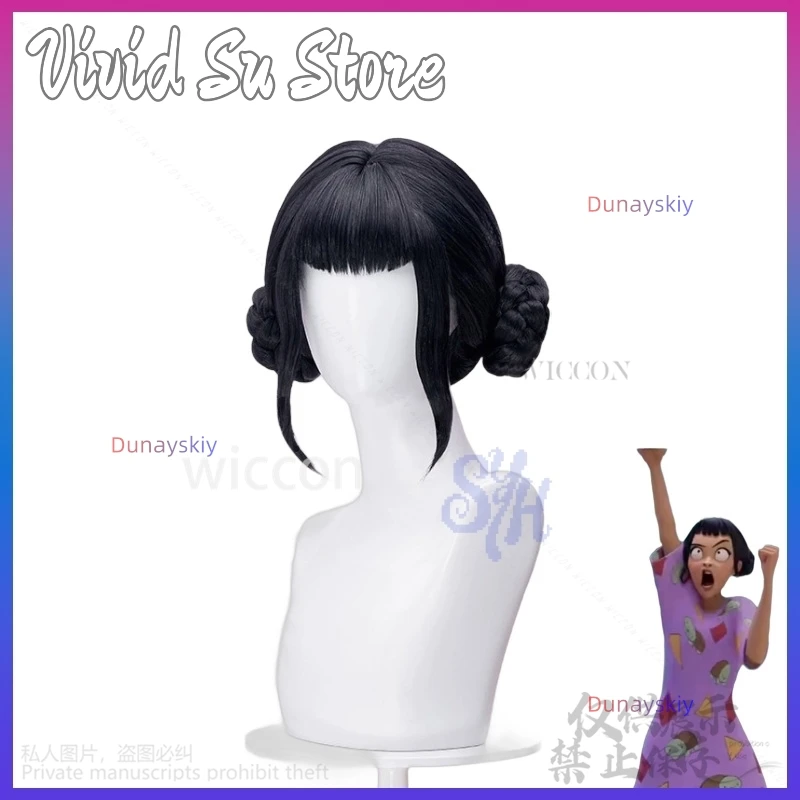 أنيمي فيلم هنتركس تأثيري Kpop شيطان كوريا الفتيات مجموعة رومي ميرا زوي Y2K جيراي كي الباروكات الدعائم للأزياء حفلة الهالوين كوس #3