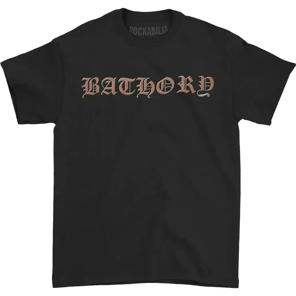 Bathory Black Metal Venom Print Herren Damen T-Shirt Band Musik Hip-Hop Casual Street Rock Harajuku Klassische Kurzarm-Kleidung – Detail 12