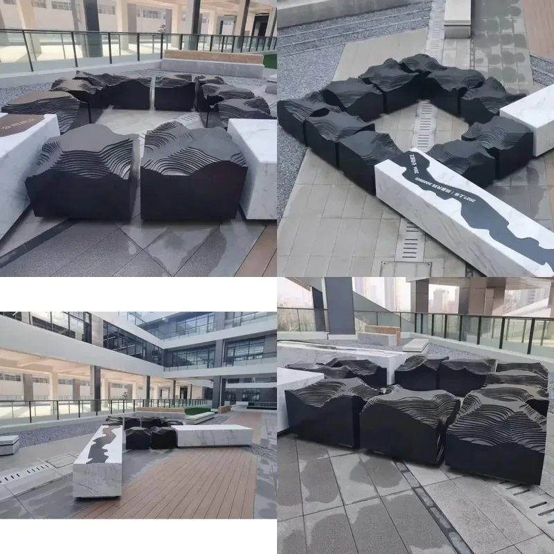 Hot Selling Granite Landscape Stone Customizable Size and Shape Durable Outdoor Garden Yard Home Decoration Natural Rock
