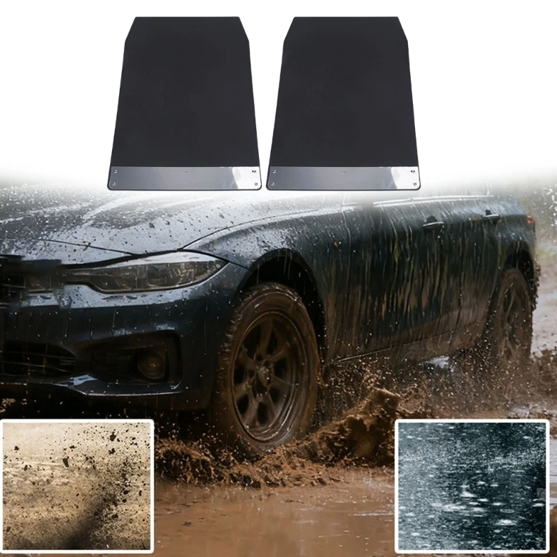 Auto-Rad-Reifen-Schutzbleche mit Metall-Montageplatten für Gravel Road Control H8WE – Detail 1