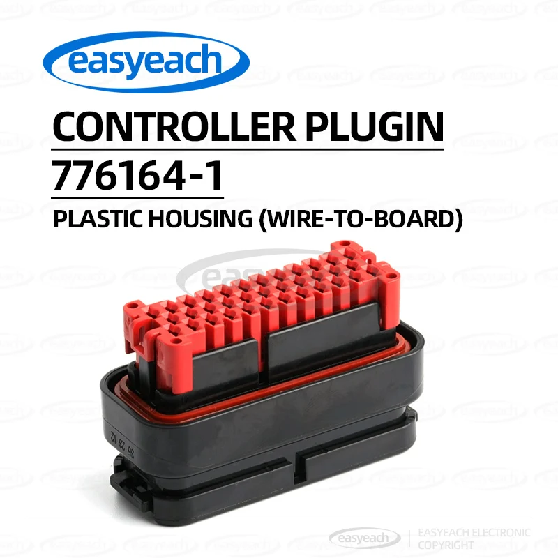 

5 шт. 776164-1 Пластиковый корпус (провод-плата/провод-провод) Корпус автомобильного разъема 4 мм
