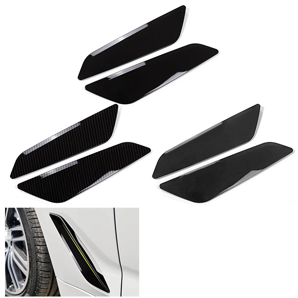 

Eiseng Side Wing Air Vent Hood Intake Fender Cover Trim for BMW 5 Series G30 2017 2018 2019 2020 2021 Exterior Accessories