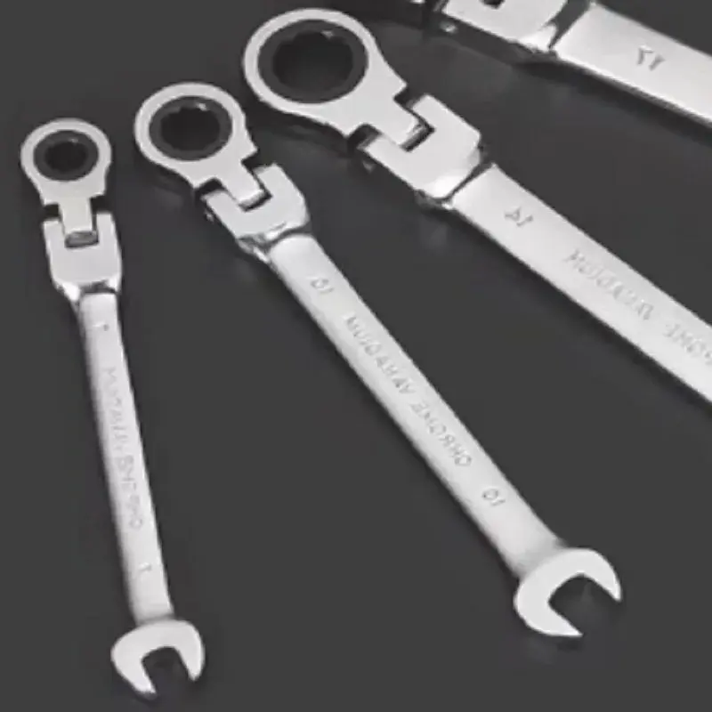 Metric Flexible Ratcheting Wrench Combination Spanner 6mm 7mm 8mm 9mm 10mm 11mm 12mm 13mm 14mm 15mm 16mm 17mm 18mm 19mm 20mm