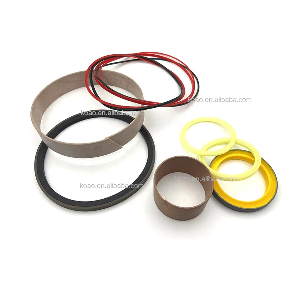 

For 245-0584 7X-2715 Hydraulic Cylinder Seal Ripper Repair Kit (CAT) D9N/D10N/D10R/D11N Crawler Dozer Compatible