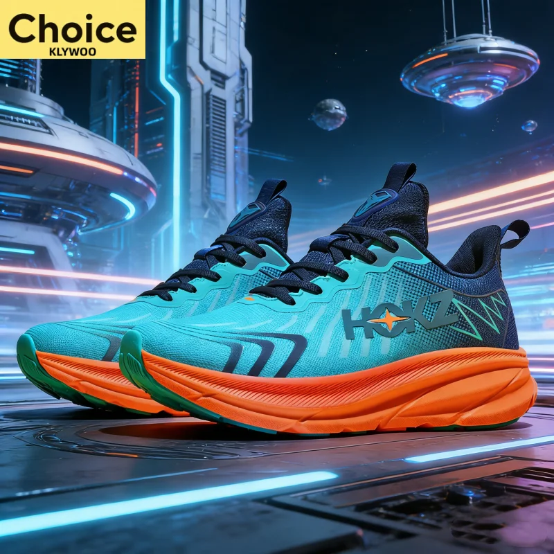 Running Shoes Carbon Board Speciality Marathon Men Sports Breathable Lightweight Women's Comfortable Athletic Nonskid Sneakers