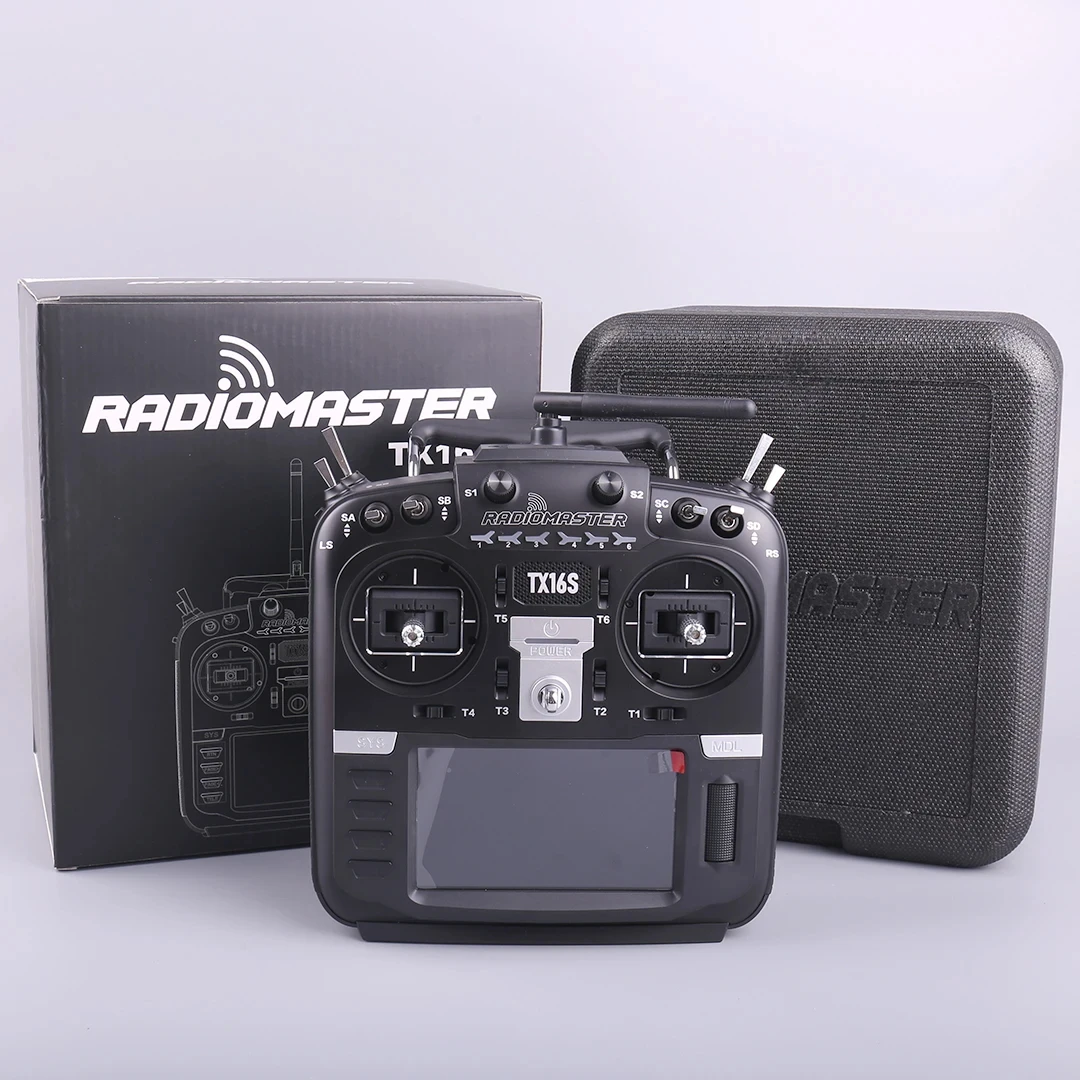 RadioMaster TX16S MKII V4.0 ELRS 2.4GHz 16CH Transmitter Hall Sensor Gimbals 4-in-1 For FPV Drone Transmitter With Edge/OpenTX