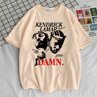 Kendrick Lamar Lammar t shirt female Pastel Punk aesthetic Gothic Vintage t-shirt Digital aesthetic 2000s Classic University Y2k
