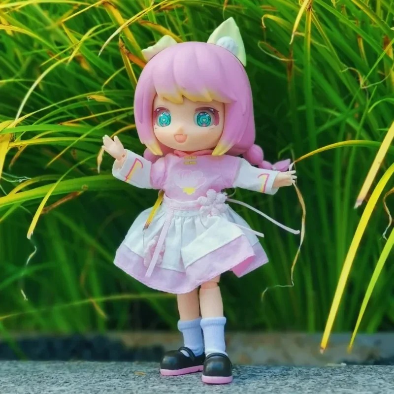 

Загадочная коробка популярной слепой коробки Cihua Jin Guofeng Series Bjd, подвижная кукла, 12-точечный орнамент ручной работы, игрушка-сюрприз, подарок
