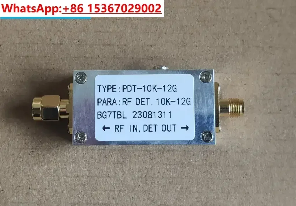 

10K-12G detector, power probe, testing, high-frequency, microwave, diode detection