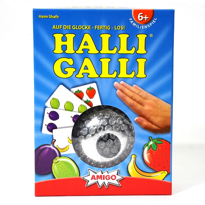 Halli Galli Training Reaction Ability Board Game Card Chess Toy Development ,Fun Card Game,Party Board Games